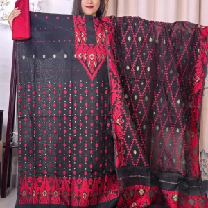 কালো লাল ছোট গলা